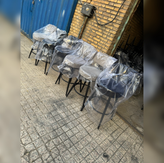 پایه فلزی صندلی ویرا با رنگ الکترواستاتیک